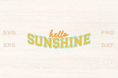Hello Sunshine Sports SVG Product Image 1