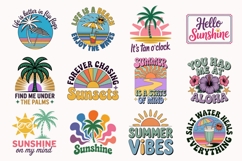 Hello Sunshine Sublimation Bundle, Summer Beach Sublimation Product Image 2