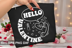 Hello valentine - Retro Valentine Design Product Image 1