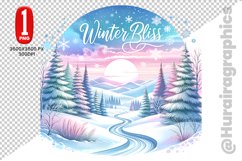 Hellow Winter Clipart - PNG File Product Image 1
