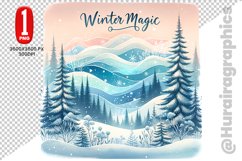 Hellow Winter Clipart - PNG File Product Image 1
