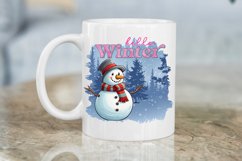 Hello Winter Sublimation PNG Product Image 3