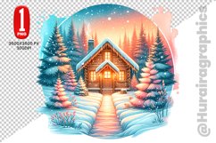 Hellow Winter Clipart - PNG File Product Image 1