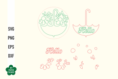 Spring Round Door Sign Laser Cut Files Bundle is perfect for your holiday crafting needs. Our Round Sign Design will add a touch of charm to your projects.