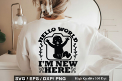 Baby Quotes SVG Design -I Drink Until I Pass Out Product Image 2