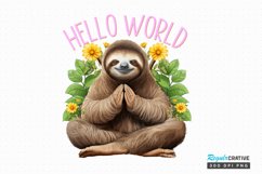 Hello World Sublimation PNG Product Image 1
