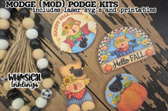 Hello Fall Magnets Modge Podge SVG's and Printables Product Image 1