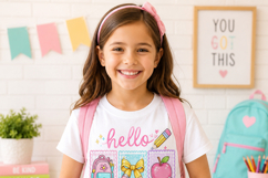 Hello 3rd Grade PNG | Third Grade Back to School Sublimation Product Image 2