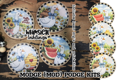 Hello Silly Goose Magnets Modge Podge SVG's and Printables Product Image 1