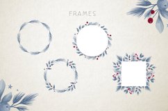 Hello Winter Watercolor Collections, Winter Clipart Bundle Product Image 3
