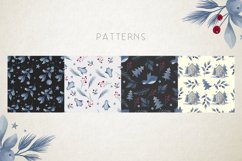 Hello Winter Watercolor Collections, Winter Clipart Bundle Product Image 4