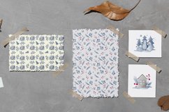 Hello Winter Watercolor Collections, Winter Clipart Bundle Product Image 7