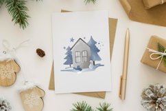 Hello Winter Watercolor Collections, Winter Clipart Bundle Product Image 2
