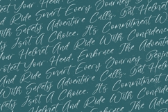 Helmet Bicycle - Quirky Handwritten Script Product Image 13