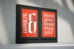 Helosa - Modern Blackletter Font Product Image 4