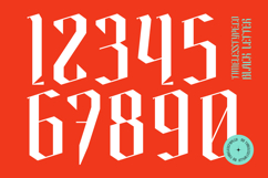 Helosa - Modern Blackletter Font Product Image 13