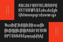 Helosa - Modern Blackletter Font Product Image 18