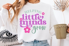 Helping Little Minds Grow SVG PNG - Teacher Shirt Quote Product Image 5