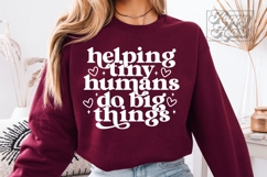 Helping Tiny Humans Do Big Things SVG PNG - Kindergarten Product Image 5