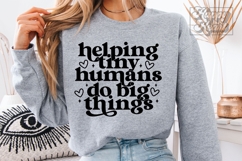 Helping Tiny Humans Do Big Things SVG PNG - Kindergarten Product Image 6