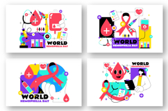 10 World Hemophilia Day Illustration Product Image 3