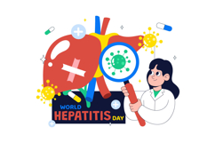 10 World Hepatitis Day Illustration Product Image 4