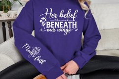 Her belief the wind beneath our Sleeve SVG Design Product Image 3