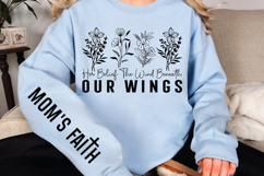 Her belief the wind beneath our wings Sleeve SVG Design Product Image 3