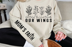 Her belief the wind beneath our wings Sleeve SVG Design Product Image 2