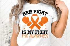 FND Awareness Svg Png Her Fight is My Fight Product Image 1
