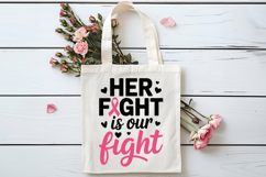 Breast Cancer Awareness SVG Bundle | Pink Ribbon Designs Product Image 14