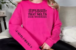 Her Hugs The Warmth Sleeve SVG, Mother's Day SVG Design Product Image 3