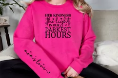 Her Kindness The Light Sleeve SVG, Mother's Day SVG Design Product Image 3