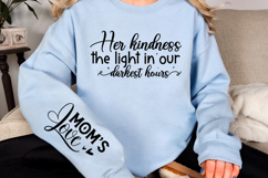 Her kindness the light in our darkest Sleeve SVG Design Product Image 3