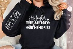 Her laughter the melody of our Sleeve SVG Design Product Image 1