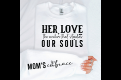 Her love the anchor that steadies our souls Sleeve SVG Product Image 3
