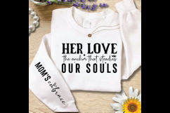 Her love the anchor that steadies our souls Sleeve SVG Product Image 2