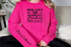 Her Love The Anchor That Sleeve SVG, Mother's Day SVG Design Product Image 3