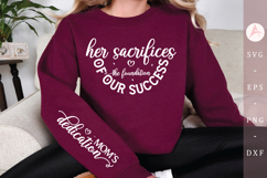 Her sacrifices the foundation of our Sleeve SVG Design Product Image 1