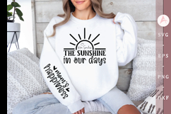 Her smiles the sunshine in our days Sleeve SVG Design Product Image 1
