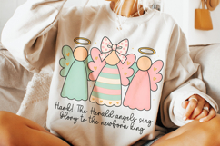Christmas Angels PNG, Merry Christmas PNG, Holiday PNG, Xmas Product Image 3