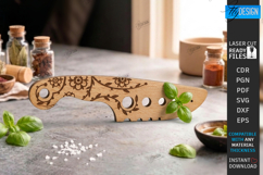 Wooden Herb Stripper Laser Cut Bundle | Kitchen Utensils Product Image 3