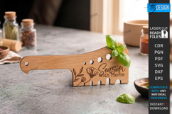 Wooden Herb Stripper Laser Cut Bundle | Kitchen Utensils Product Image 4