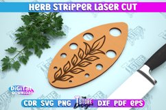 Herb Stripper | Kitchen Supplies | Herb Remover | CNC File Product Image 1