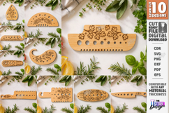 Herb Stripper Laser Cut Bundle | Kitchen Utensil | Engraving Product Image 1