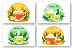 8 Herbal Tea Illustration Product Image 2
