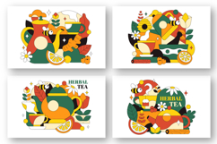 10 Herbal Tea Illustration Product Image 2
