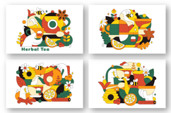 10 Herbal Tea Illustration Product Image 3