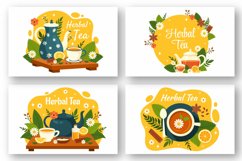 8 Herbal Tea Illustration Product Image 3