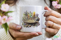 Herbal Witch Sublimation Clipart Bundle Product Image 7